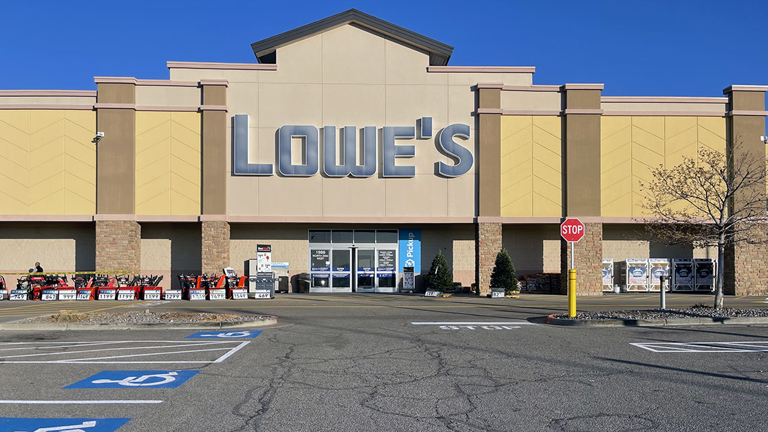 Parking Lot Striping Project for Lowe’s GFORCE™ Salt Lake City